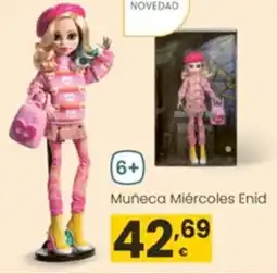 Eroski Muñeca Miércoles Enid oferta