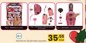 Eroski Muñecas Skullmate secrets oferta