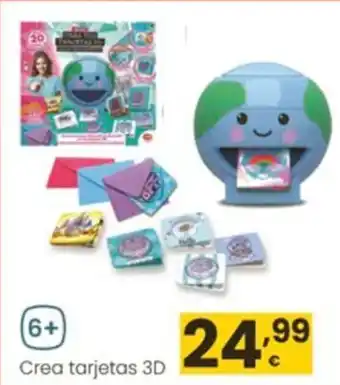 Eroski Crea tarjetas 3D oferta