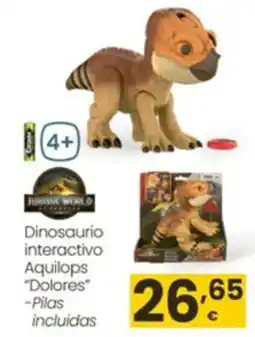 Eroski Dinosaurio interactivo Aquilops oferta