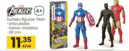 Eroski AVENGERS Surtido figuras Titán oferta