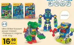 Eroski Ultra Striker Kazoom power mission oferta