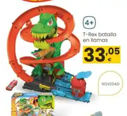 Eroski T-Rex batalla en llamas oferta