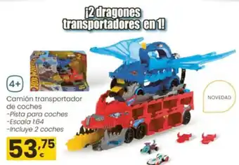 Eroski Camión transportador de coches oferta