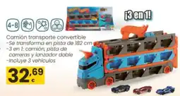 Eroski Camión transporte convertible oferta