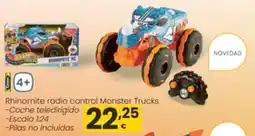 Eroski Rhinomite radio control Monster Trucks oferta