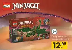 Eroski LEGO NINJAGO Dragón verde bosque de Lloyd oferta