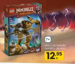 Eroski LEGO NINJAGO Meca de batalla Spinjitzu de Arin oferta