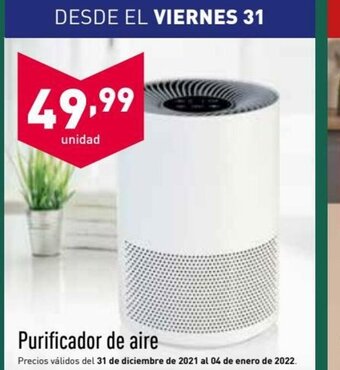 ALDI Purificador de aire oferta