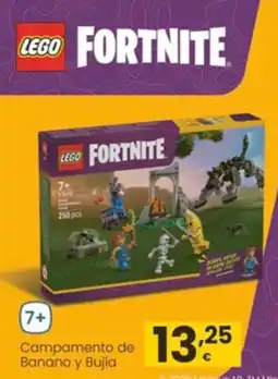 Eroski LEGO FORTNITE Campamento de Banano y Bujía oferta