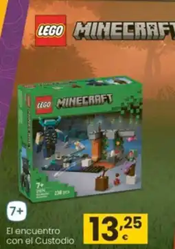 Eroski LEGO MINECRAFT El encuentro con el Custodio oferta