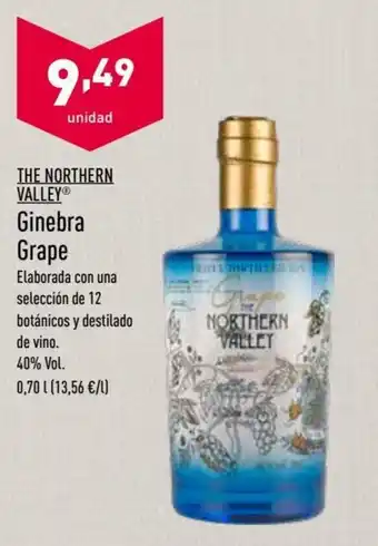 ALDI The Northern Valley Ginebra Grape 0.70l oferta