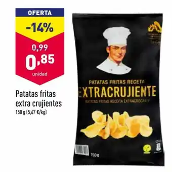 ALDI Patatas fritas extra crujientes 150g oferta