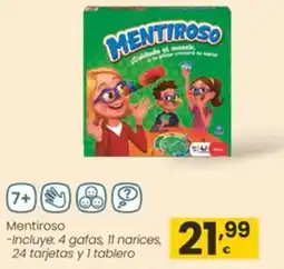 Eroski Mentiroso oferta