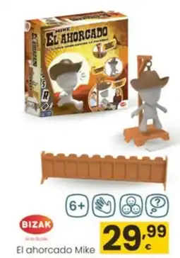 Eroski BIZAK El ahorcado Mike oferta