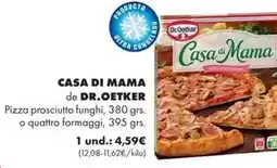 Supermercados Lupa Casa di mama - pizza prosciutto funghi oferta