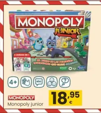 Eroski MONOPOLY Junior oferta