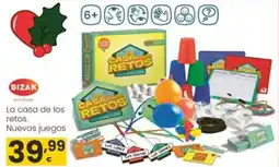 Eroski BIZAK La casa de los retos. Nuevos juegos oferta