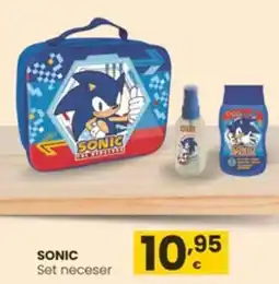 Eroski SONIC Set neceser oferta