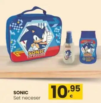 Eroski SONIC Set neceser oferta