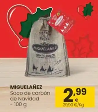 Eroski MIGUELAÑEZ Saco de carbón de Navidad oferta