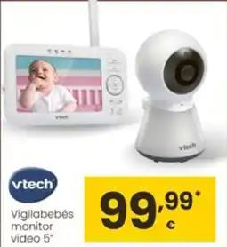 Eroski Vigilabebés monitor video 5" oferta