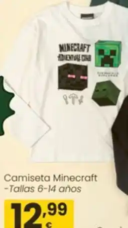 Eroski Camiseta Minecraft oferta