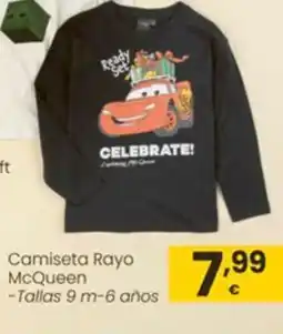 Eroski Camiseta Rayo McQueen oferta