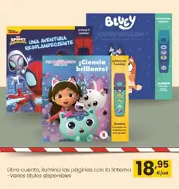Eroski Libro cuento, ilumina las páginas con la linterna oferta