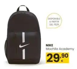 Eroski NIKE Mochila Academy oferta