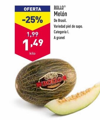 ALDI Bollo Melón oferta
