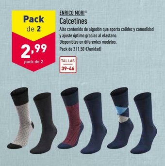 ALDI Enrico Mori Calcetines oferta