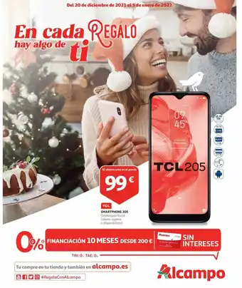 Alcampo TCL Smartphone 205 oferta