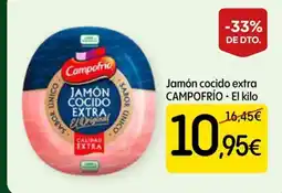Dialprix CAMPOFRÍO Jamón cocido extra oferta