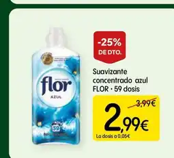 Dialprix FLOR Suavizante concentrado azul oferta