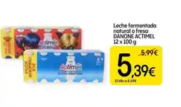 Dialprix DANONE ACTIMEL Leche fermentada natural o fresa oferta