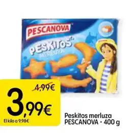 Dialprix PESCANOVA Peskitos merluza oferta