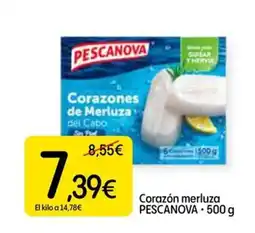 Dialprix PESCANOVA Corazón merluza oferta