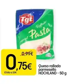 Dialprix HOCHLAND Queso rallado parmesello oferta