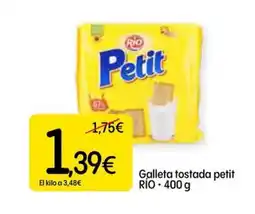 Dialprix RÍO Galleta tostada petit oferta