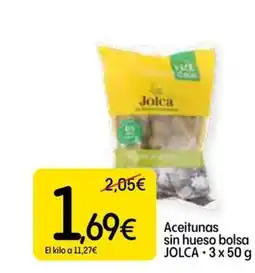Dialprix JOLCA Aceitunas sin hueso bolsa oferta