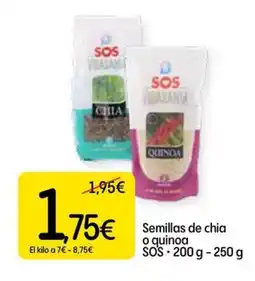 Dialprix SOS Semillas de chia o quinoa oferta