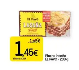 Dialprix EL PAVO Placas lasaña oferta