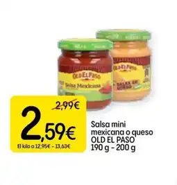 Dialprix OLD EL PASO Salsa mini mexicana o queso oferta