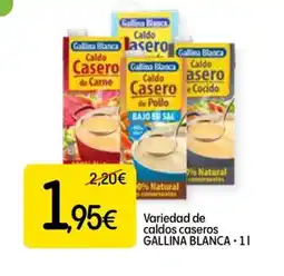 Dialprix GALLINA BLANCA Variedad de caldos caseros oferta