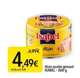 Dialprix ISABEL Atún aceite girasol oferta