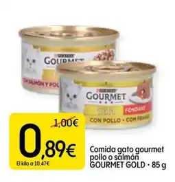Dialprix GOURMET GOLD Comida gato gourmet pollo o salmón oferta