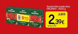 Dialprix ORLANDO Tomate frito aceite oliva oferta