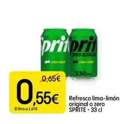 Dialprix SPRITE Refresco lima-limón original o zero oferta