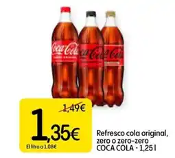 Dialprix COCA COLA Refresco cola original zero o zero-zero oferta